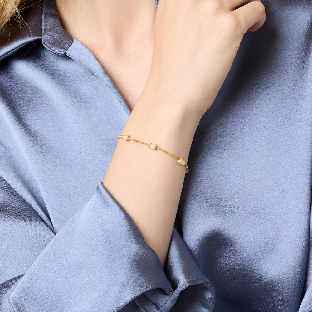Julie Vos Exquisitely Delicate Hydra Style Bracelet for Women
