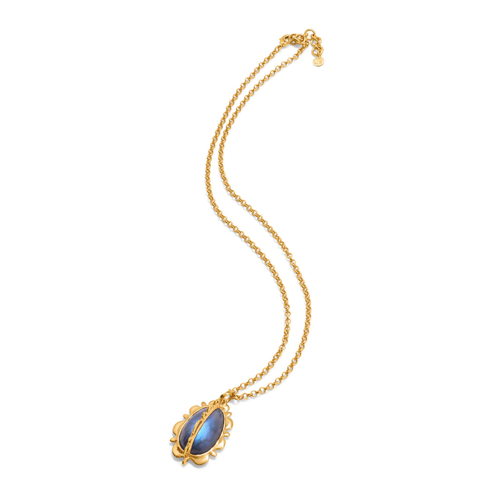 Capucine De Wulf Blue Labradorite Bliss Women's Necklace for a Mesmerizing Look