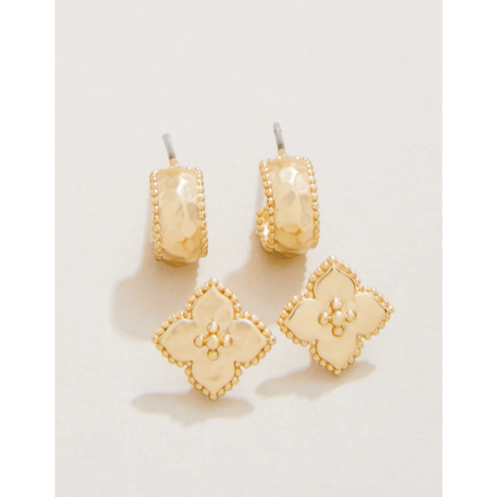 Exquisite Spartina Richmond Hill Gold Plated Earring Jewelry Set