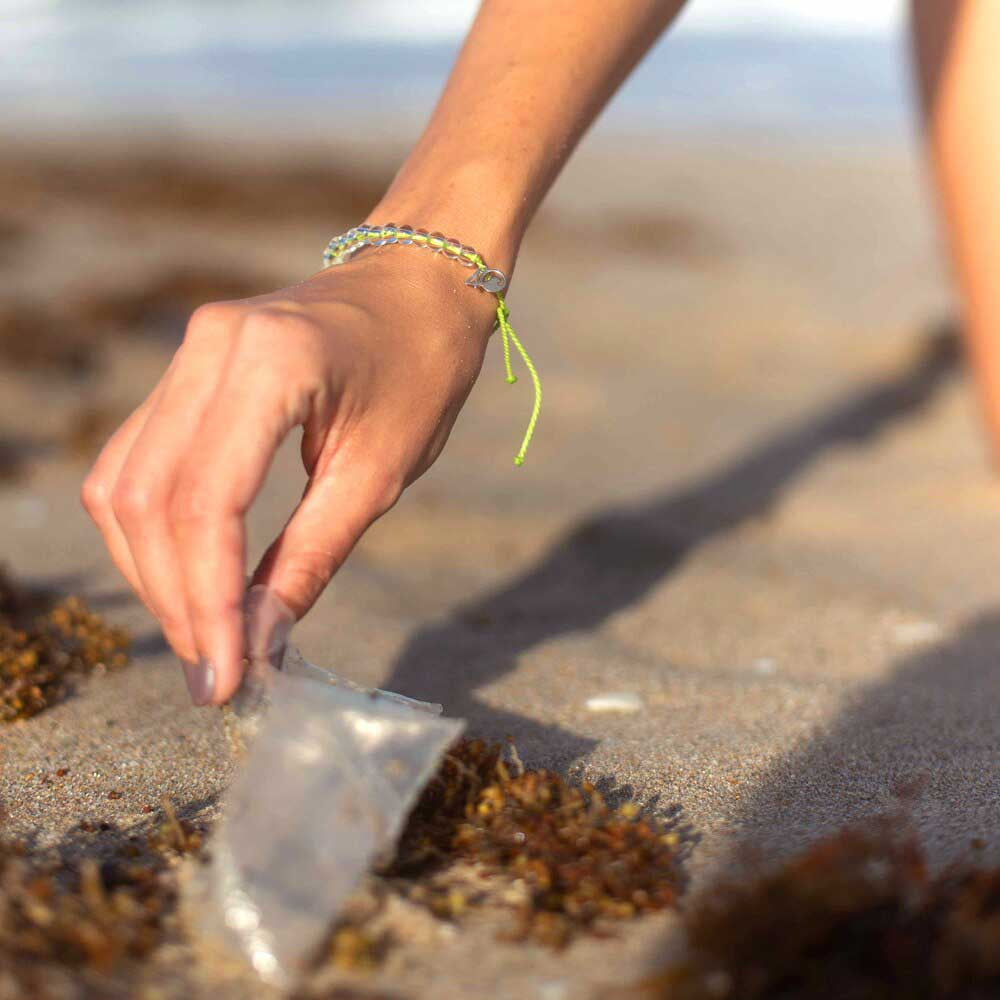 4Ocean Lime Beaded Sea Turtle Bracelet for Ocean Conservation