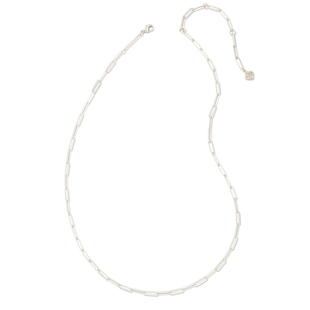 Kendra Scott Gold or Rhodium Courtney Paperclip Layering Necklace