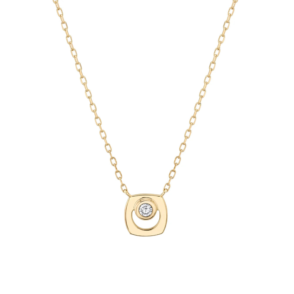 Michael M Customizable Birthstone Pendant Necklace for Personalized Style