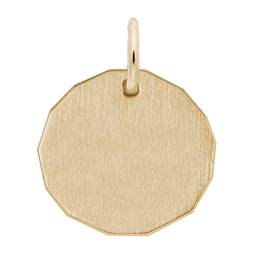 10K Yellow Gold 'Be The Change' Charms for Making a Difference