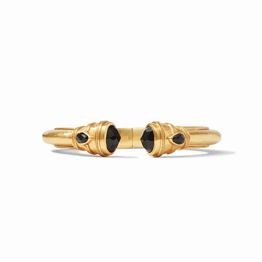 Julie Vos Gorgeous Cannes Demi Cuff with Gemstone Accents