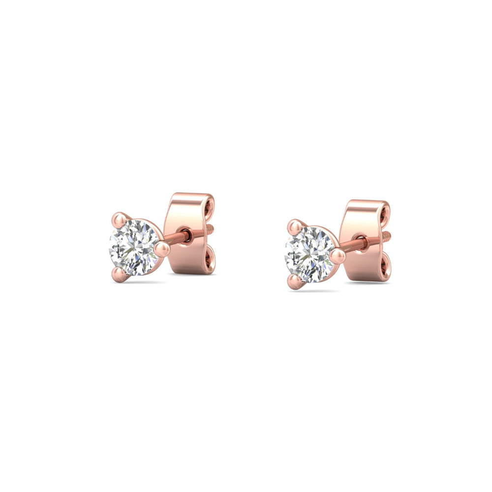 Smyth 18k Gold and Diamond Classic Stud Earrings - Exquisite Jewelry Pieces
