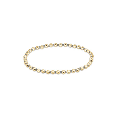 2024 Fall/Winter enewton 6.25 Hope Grateful Bracelet in Metallic Oyster Shine