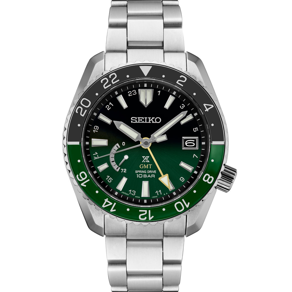 Seiko Prospex 45mm GMT LX Automatic Spring Drive Watch with Titanium Case