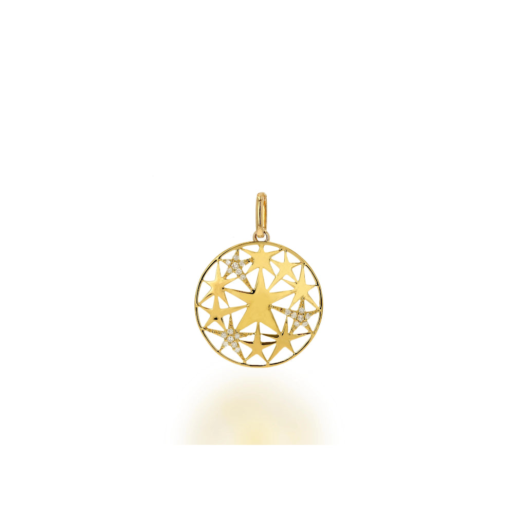 Large Open Star Charm Jewelry by Rachel Reid