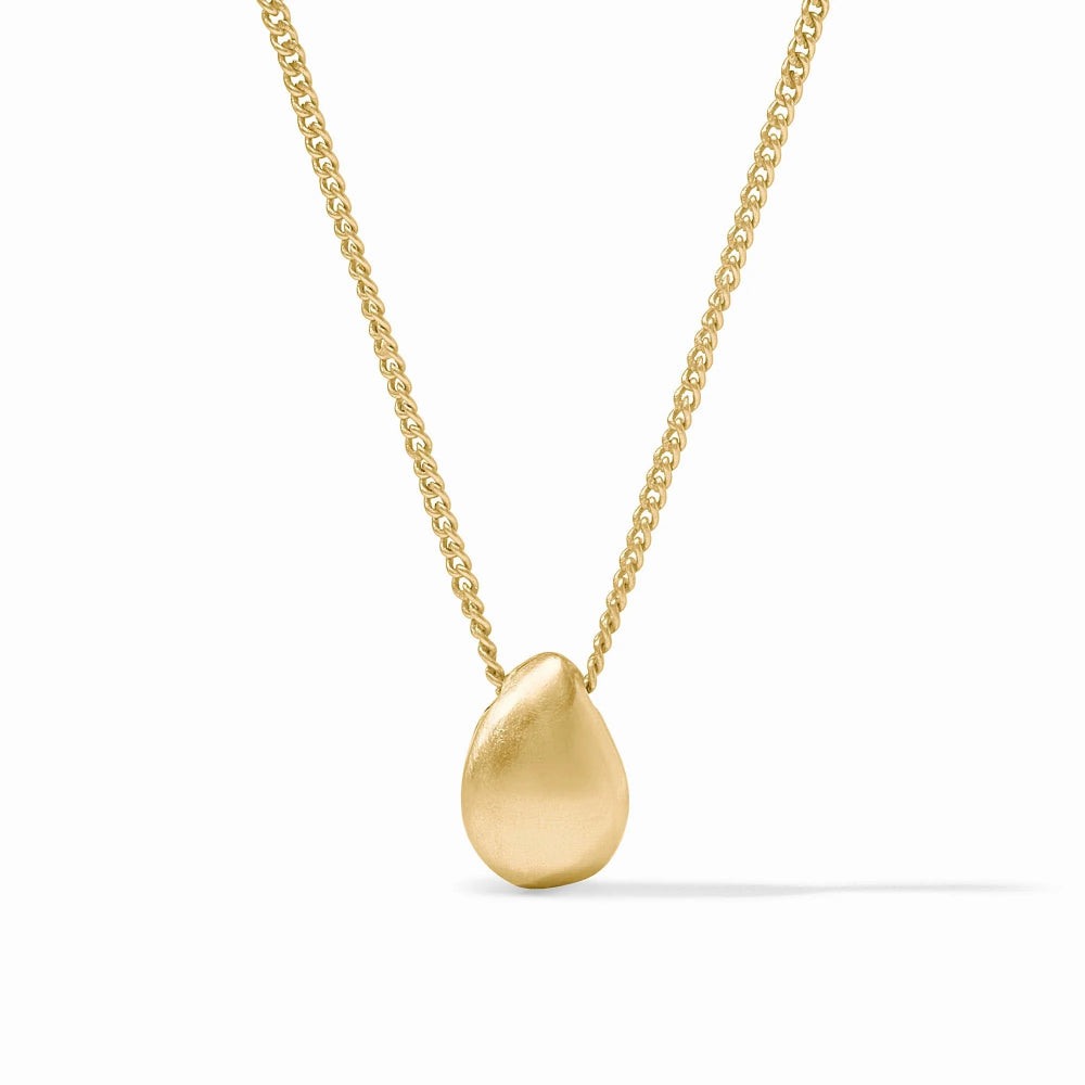 Julie Vos Delicate Wave-Style Gold-Plated Necklace for Women
