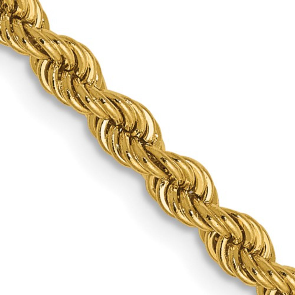 14-karat Gold 2.25-millimeter Rope Style Jewelry Chain
