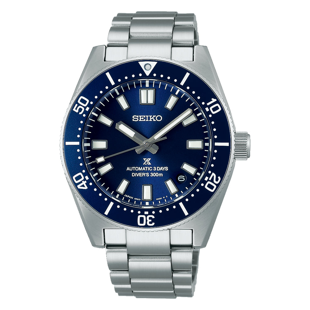 Seiko Prospex 1965 Heritage Automatic Diver's Watch with 72-Hour Power Reserve