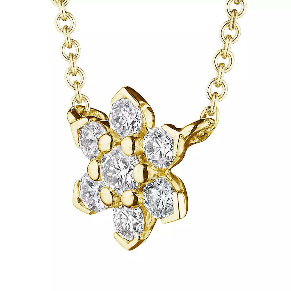 Verragio 18k Gold Classic Ministar Diamond Pendant Jewelry for a Timeless and Luxurious Appearance