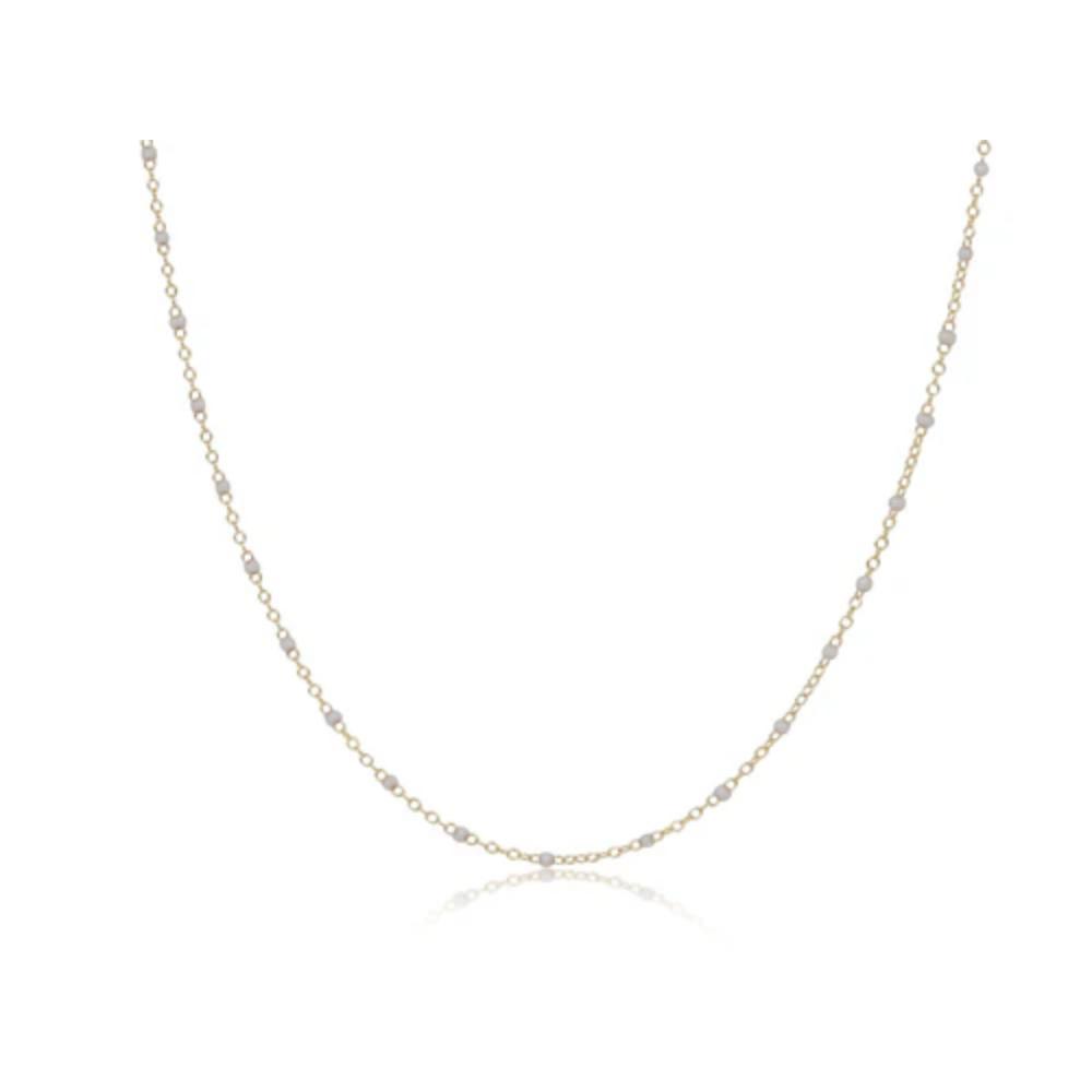 enewton Elegant Gold-Filled Pearl Chain Choker - Simple and Stylish