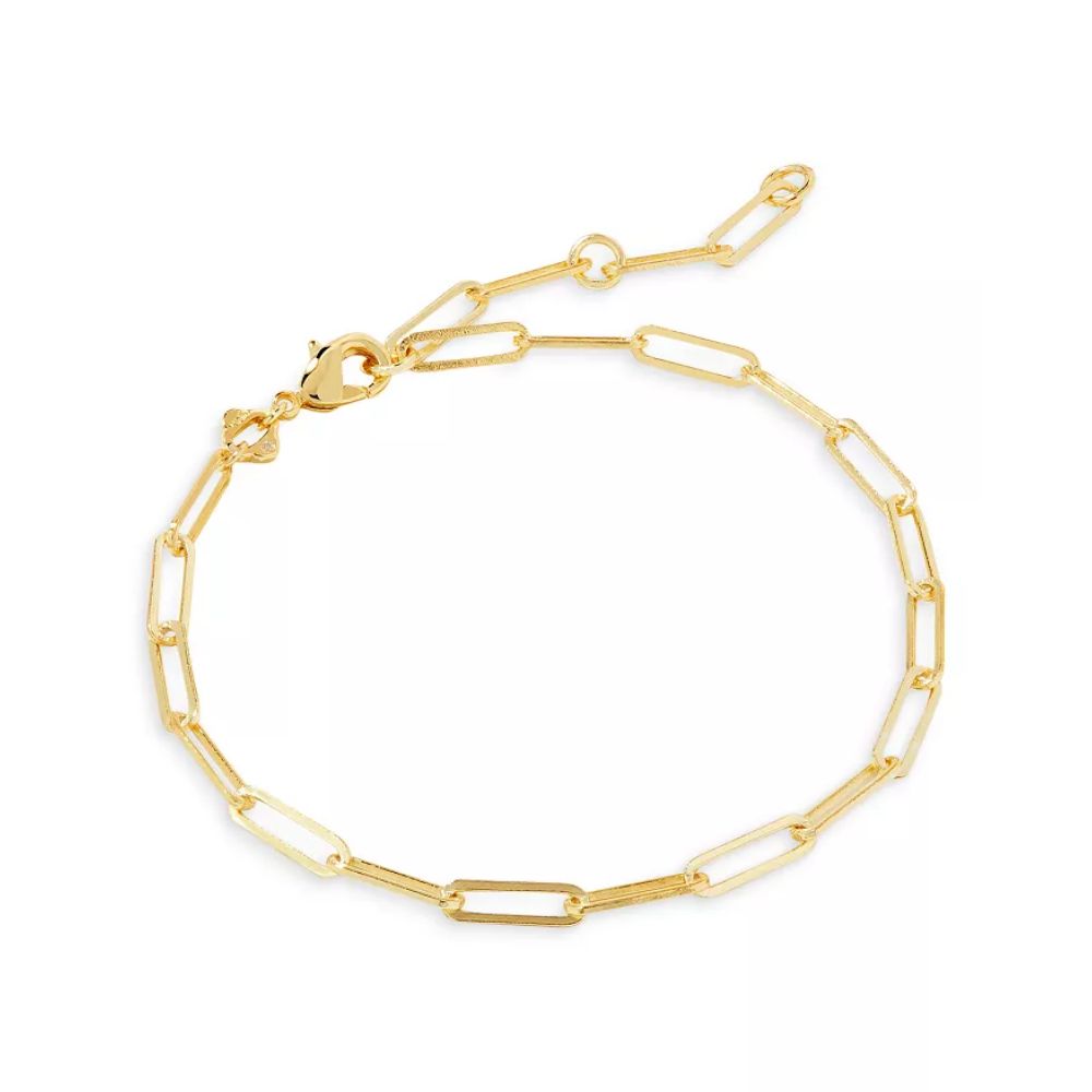 Kendra Scott Gold or Rhodium Courtney Paperclip Fashion Bracelet