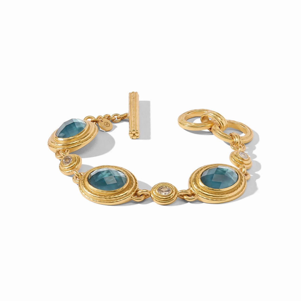 Julie Vos Tudor Style Stone Decorated Bracelet for Women