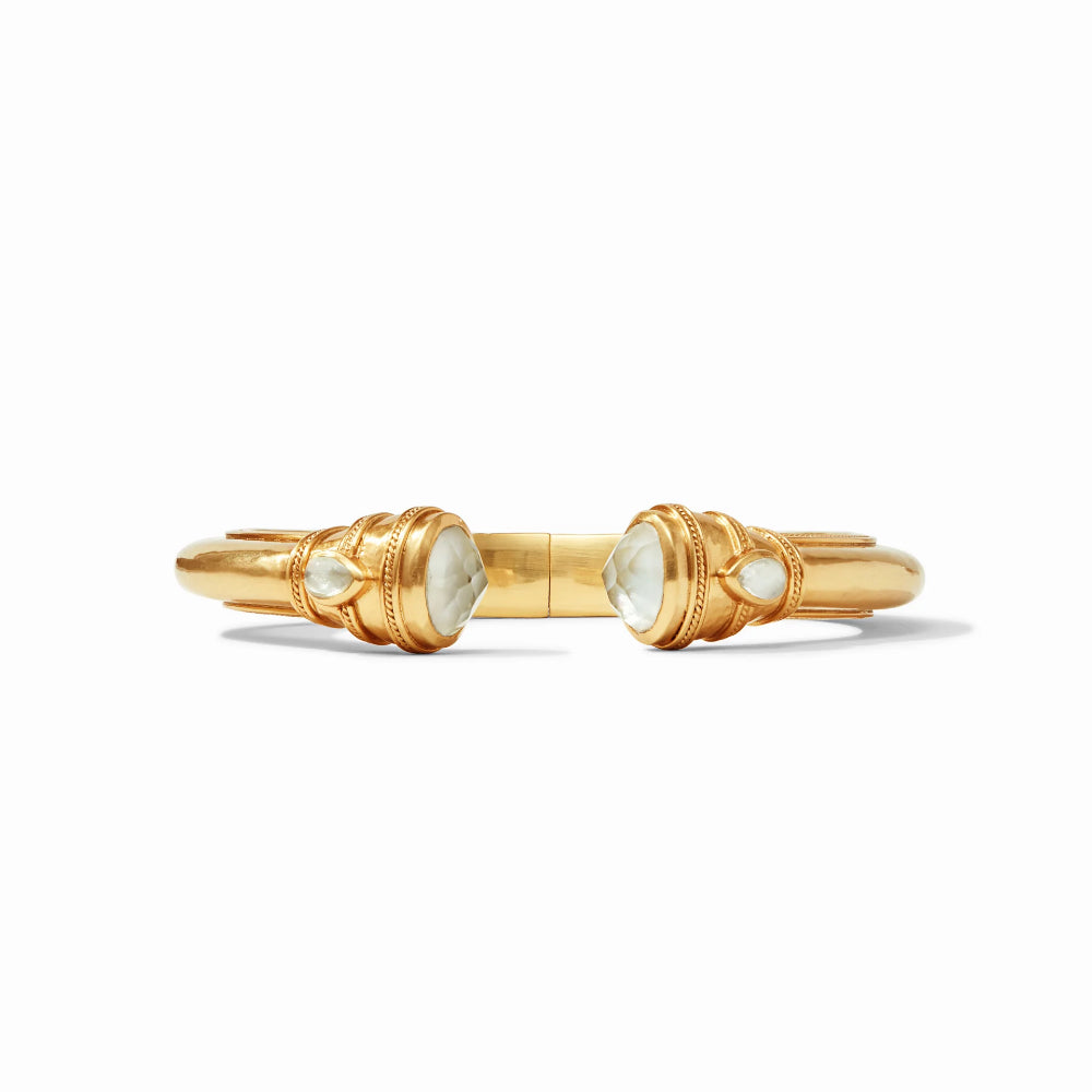 Julie Vos Gorgeous Cannes Demi Cuff with Gemstone Accents