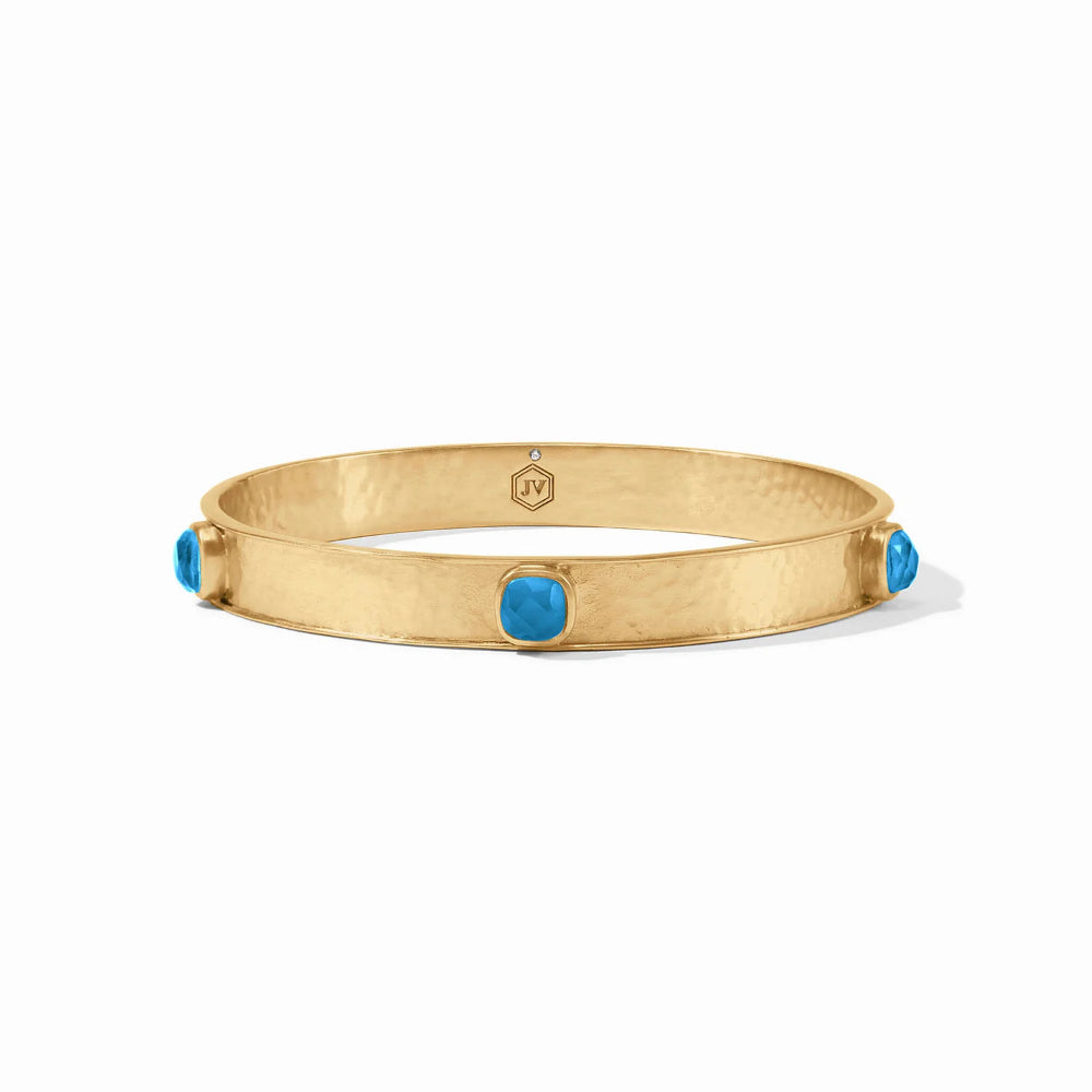 Julie Vos Catalina Stone Decorative Bangle Bracelet