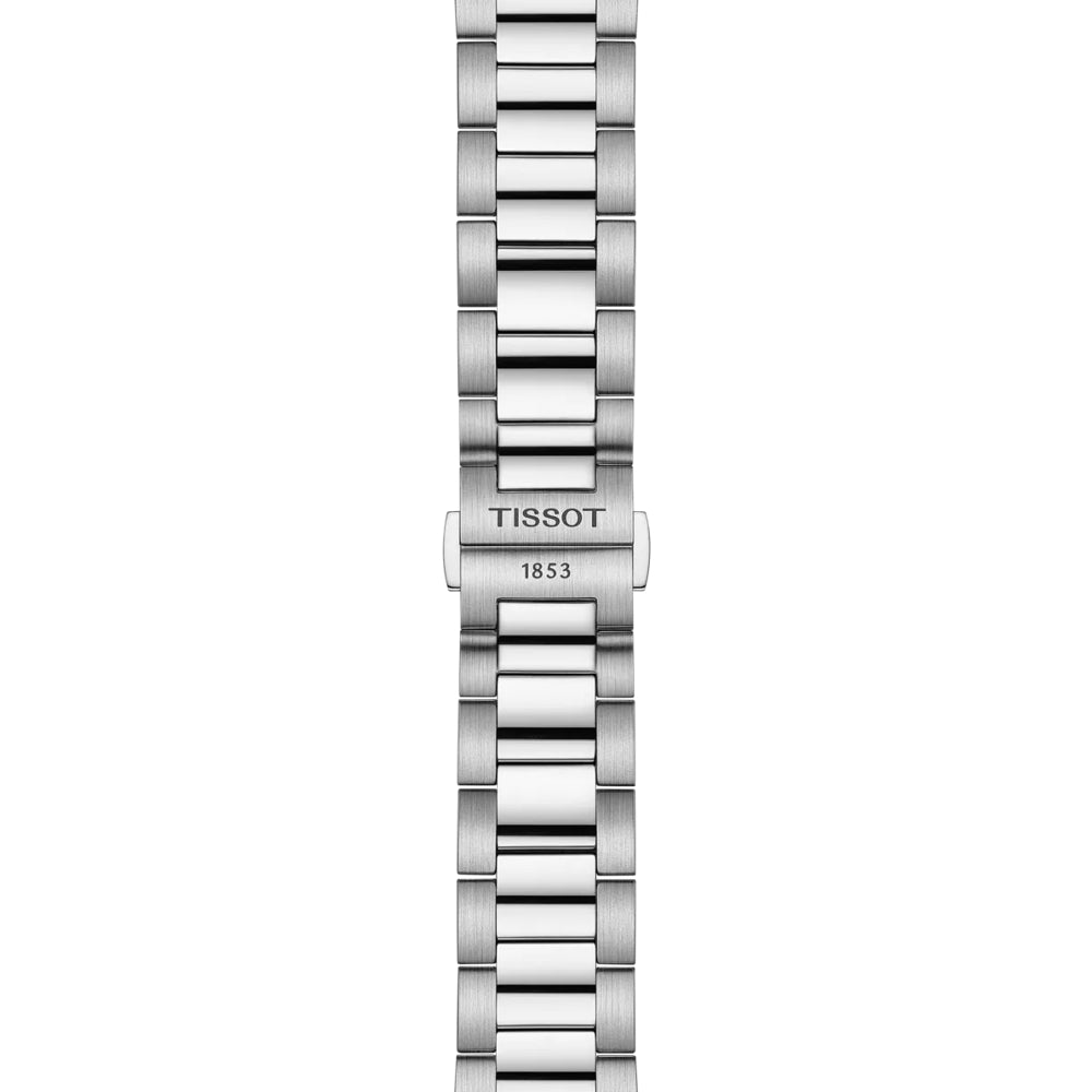 Tissot 40mm PR 100 Green Dial Quartz Chronograph Watch with Grey Strap