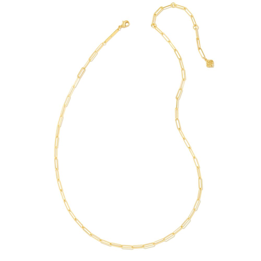 Kendra Scott Gold or Rhodium Courtney Paperclip Layering Necklace