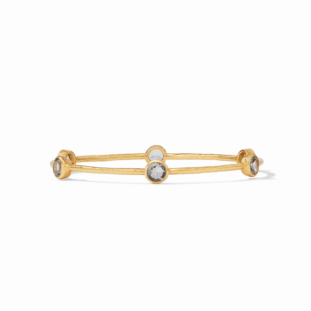 Julie Vos Milano Style Gold-Plated Bangle Jewelry with Gemstones