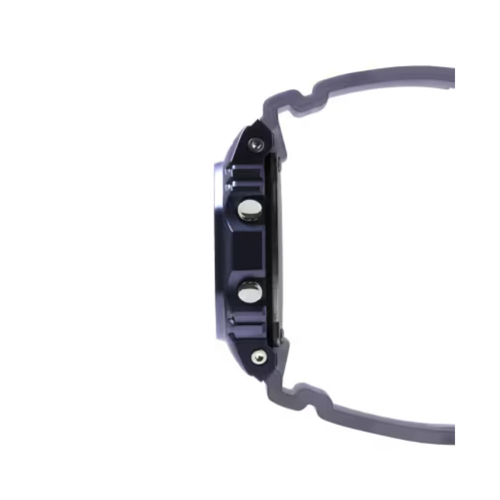 G-Shock G-Steel Digital Watch with Translucent Blue Resin Band